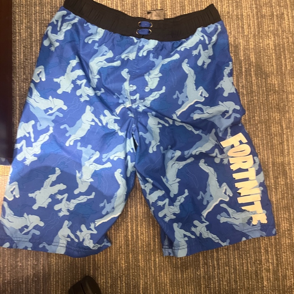 Fortnite Kids Swim Trunks - Blue
